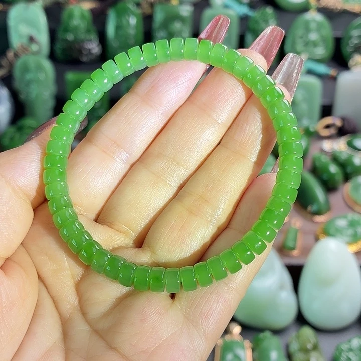 和田玉未镶嵌手串