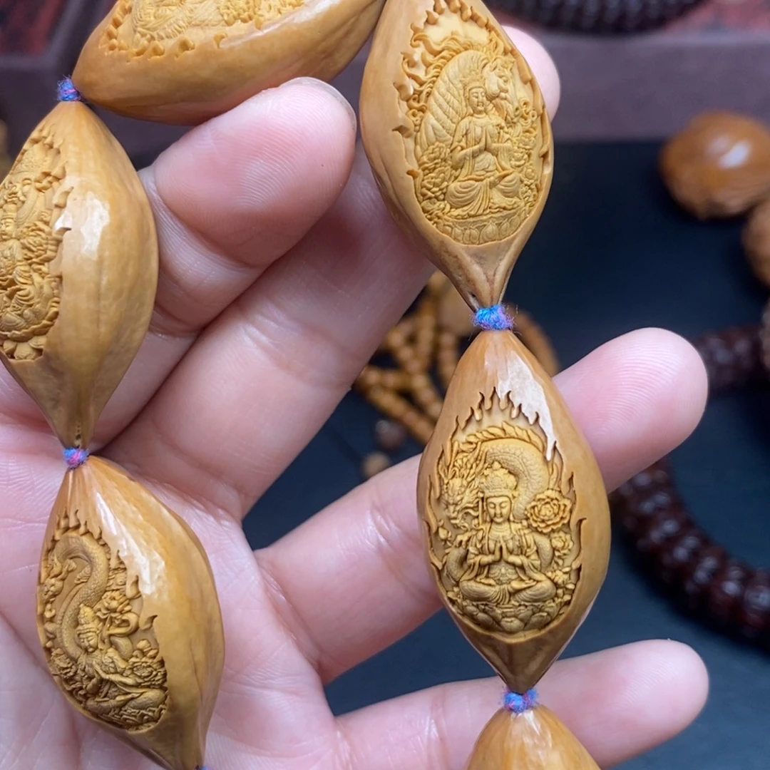 猴头核桃吊坠橄榄核桃