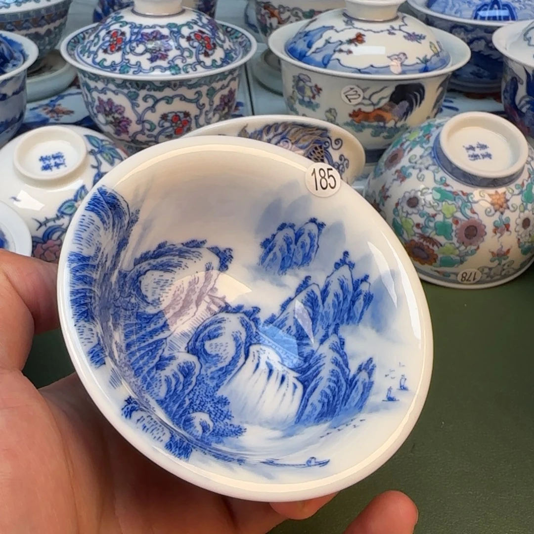 景德镇手工手绘茶具185