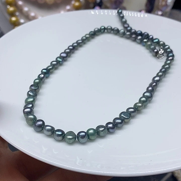 未镶嵌淡水珍珠颈饰