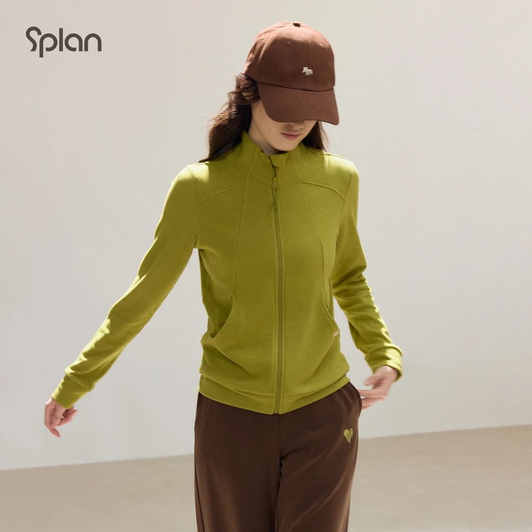 SPLAN-S+ 极简风柔软舒适纯色秋冬外套25200