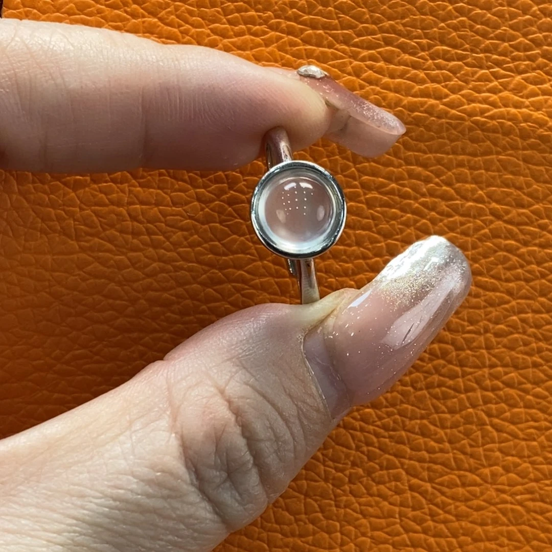 石英质玉吊坠(赠链)银S925镶嵌