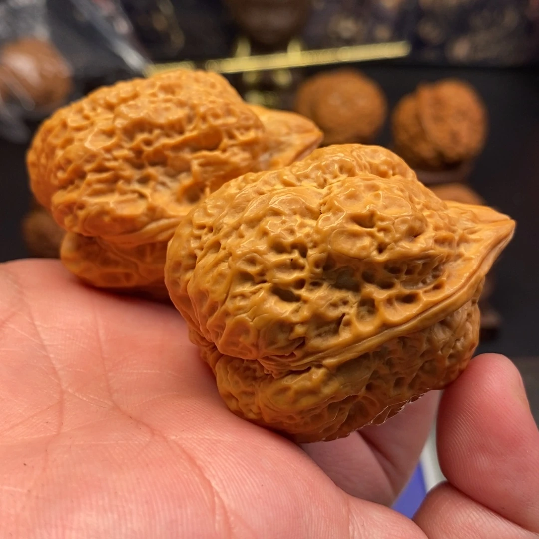 把件文玩核桃骨蝉蛤蟆