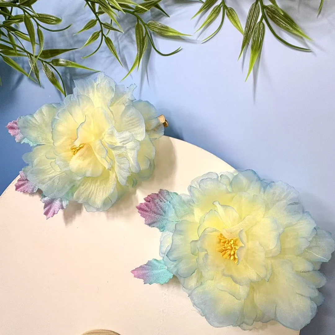 云鬓花古风饰品古装发饰仙气飘飘烫花发夹 花想容 汉服发冠B04