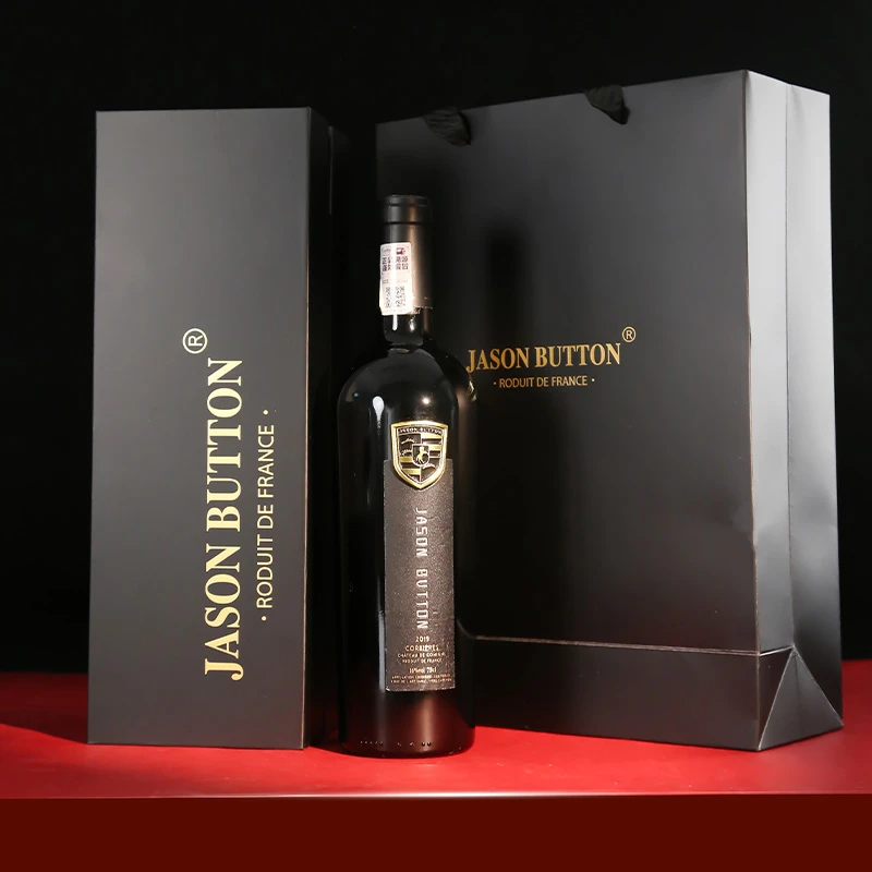 法国进口杰森巴顿橡木桶金奖干红葡萄酒整箱六支带单支礼盒装红酒