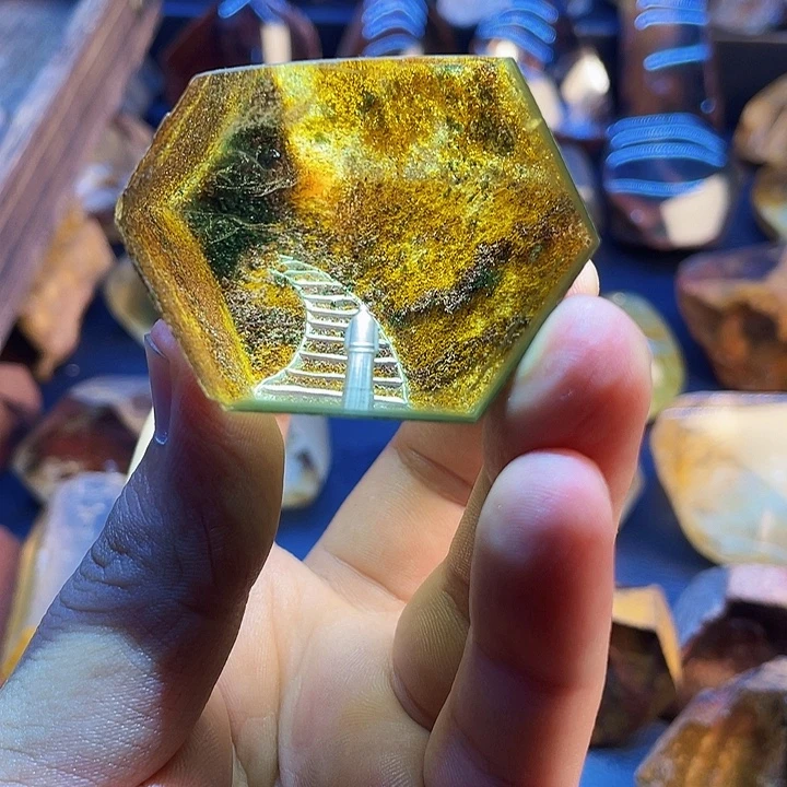 水晶珠宝半成品未镶嵌