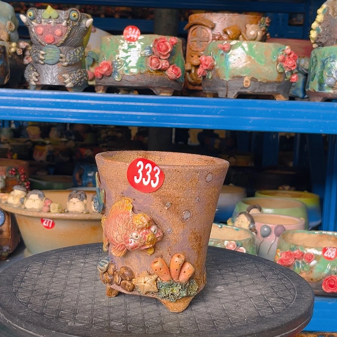 333 号陶然花器厂家直销