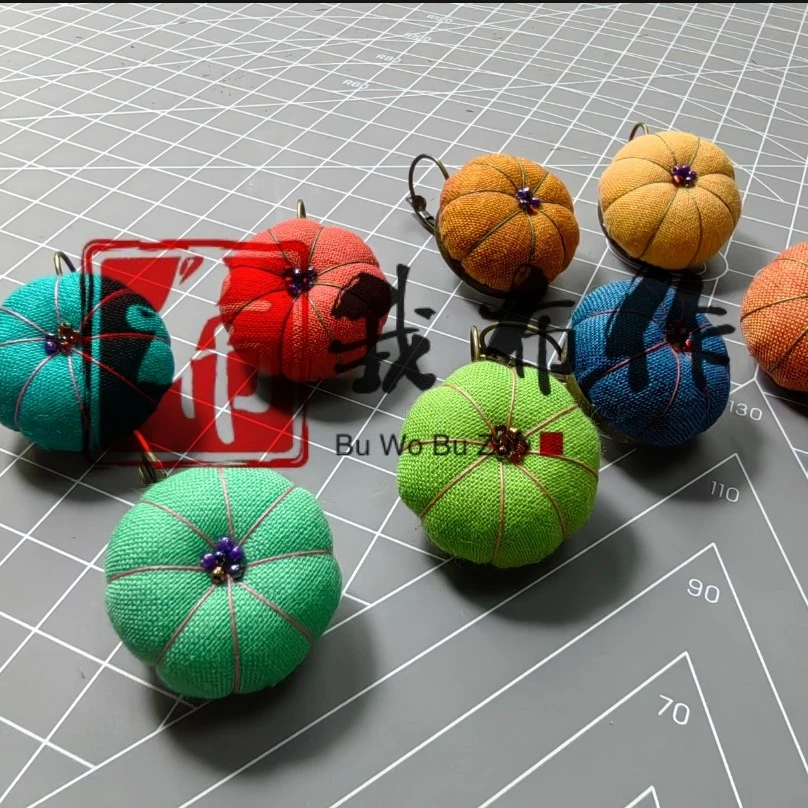 布艺手工直播间一物一拍个性耳环单只 无退换