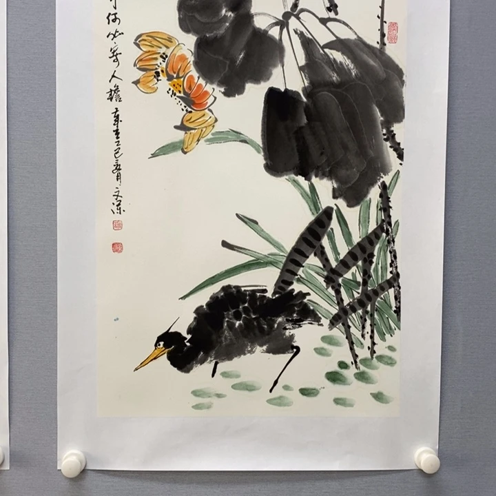 国画艺术家亲笔手绘