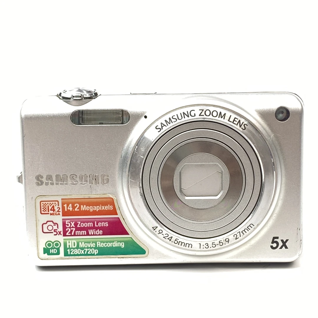 95新 Samsung/三星 st65银色1420w像素5x光变ccd数码相机