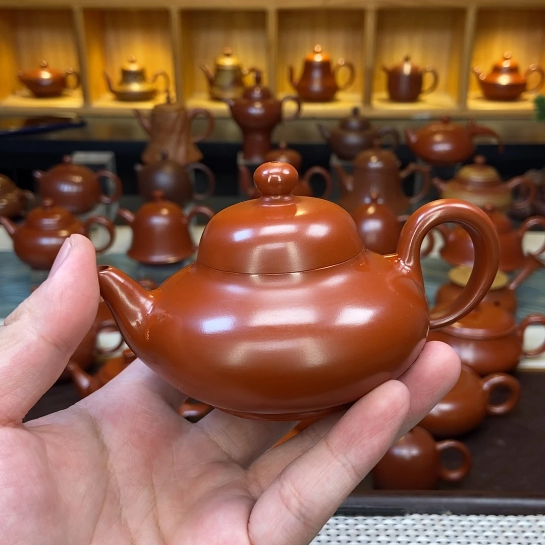 茶壶紫砂阿*潮州手拉壶手拉壶