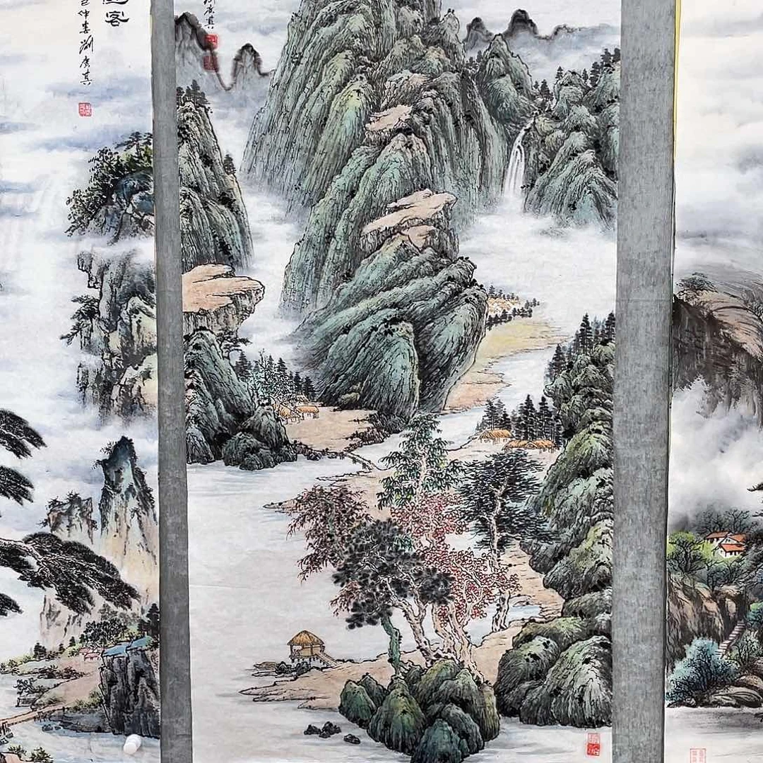 国画山*经绘画作品刘广其画心