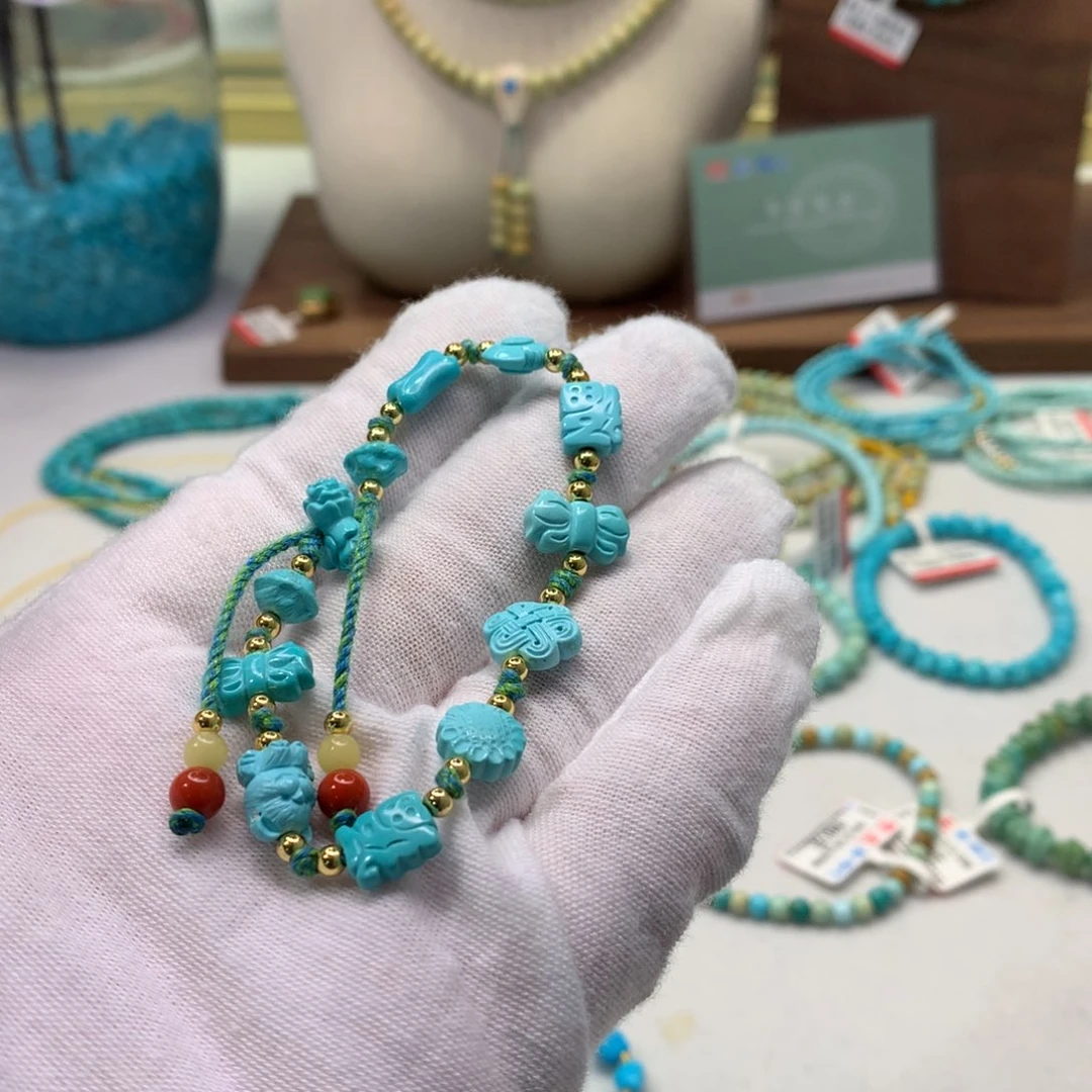 绿松石未镶嵌配饰