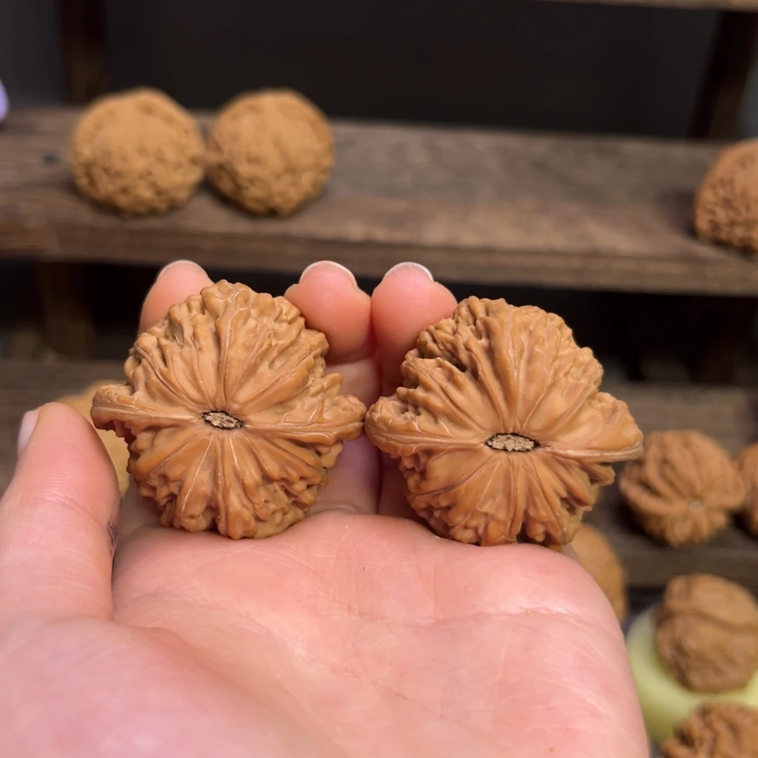 文玩核桃把件s13磨