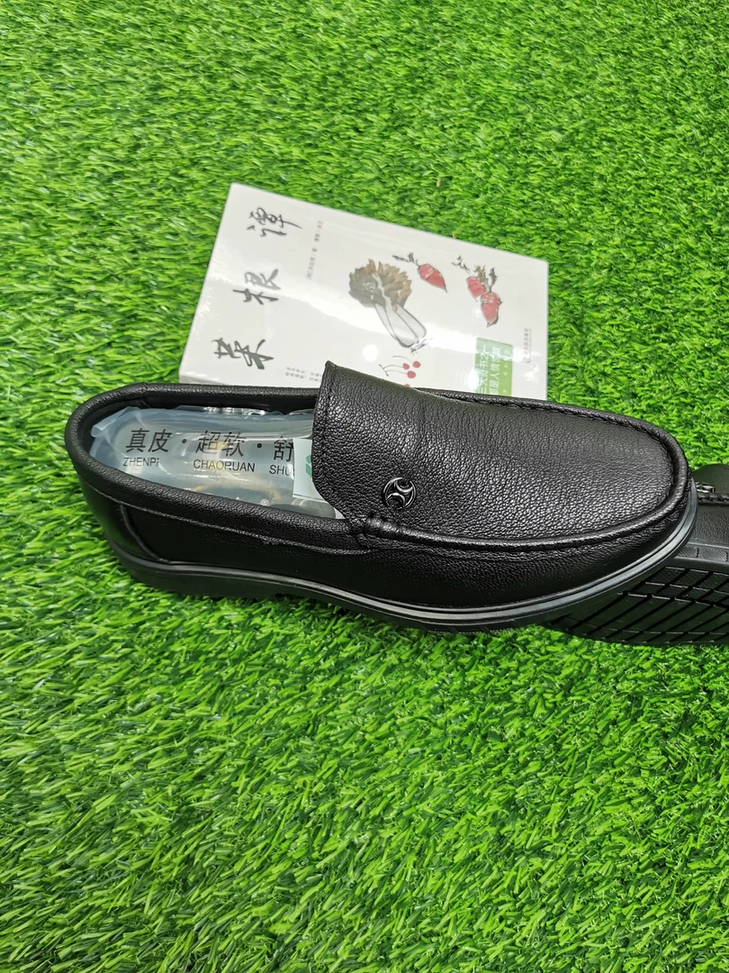 一脚蹬休闲皮鞋休闲乐福鞋豆豆鞋低帮套脚中跟低跟