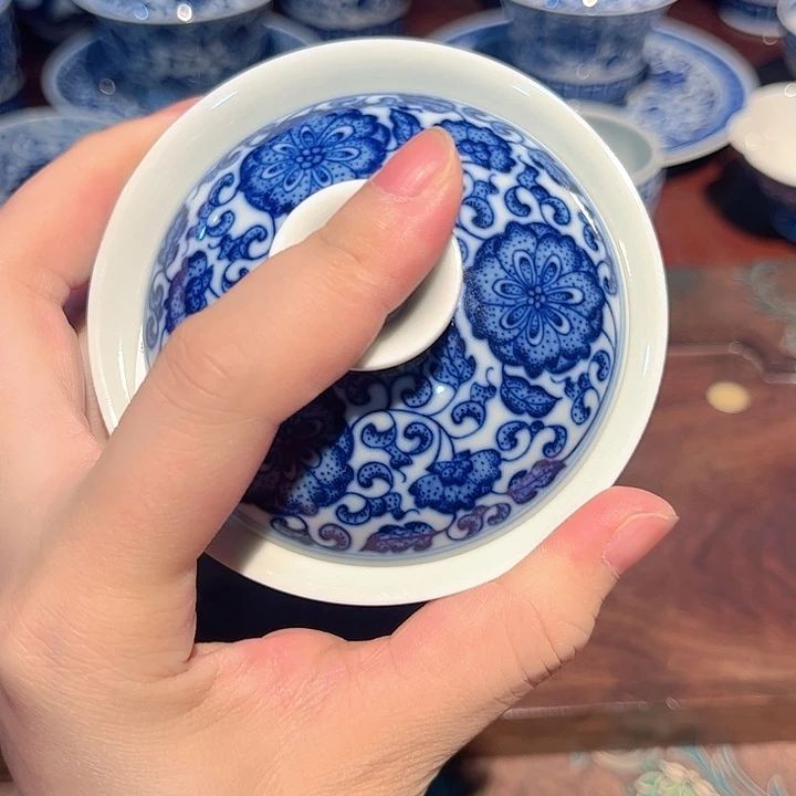 镹曰陶手工手绘柴窑微瑕110
