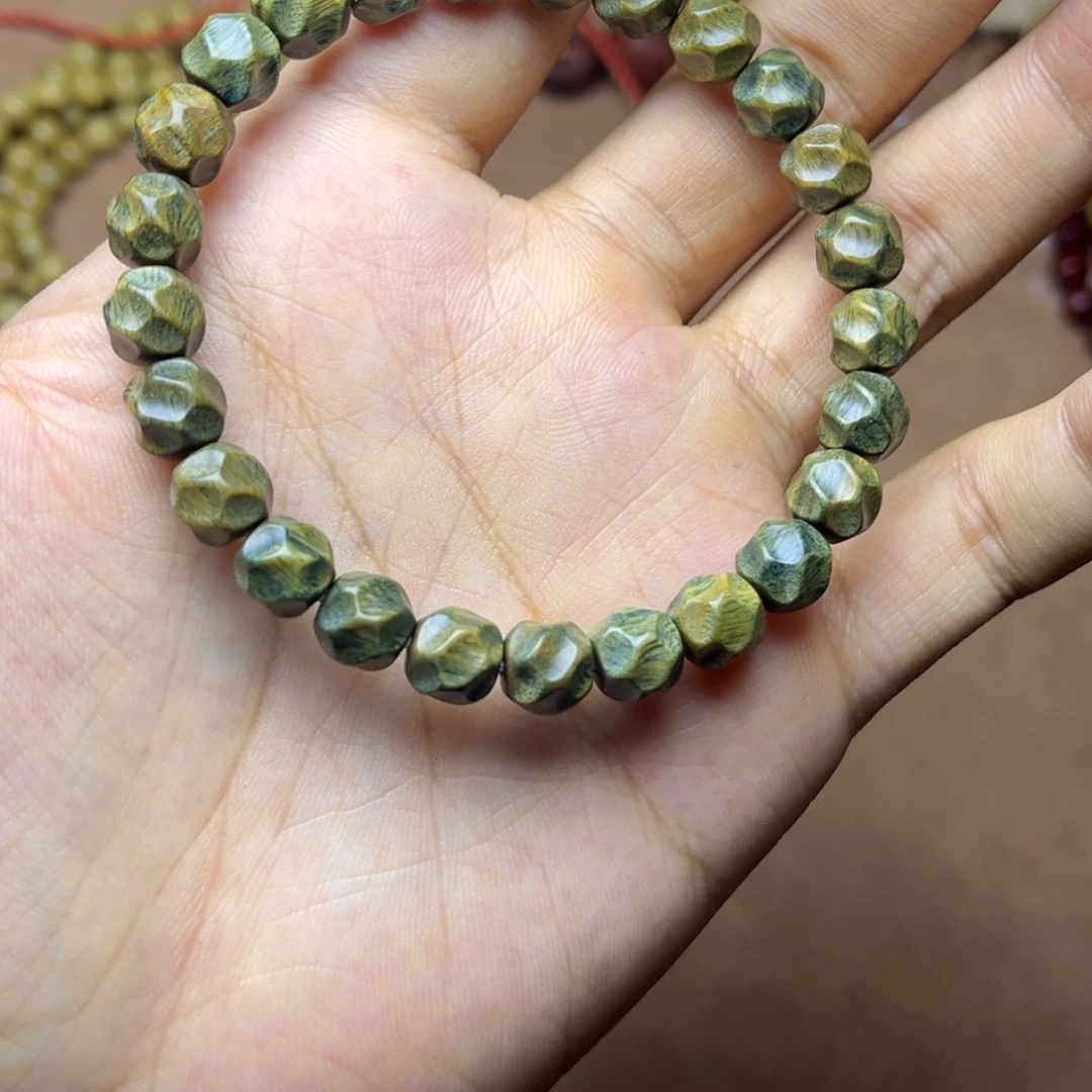 维腊木（绿檀）手串/手链阿根廷绿檀无相