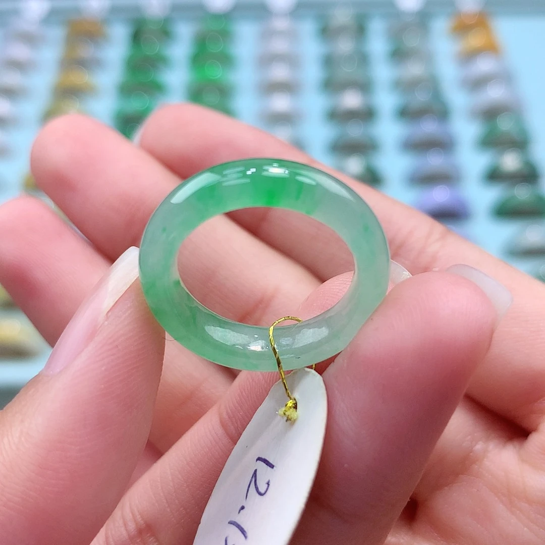 未镶嵌戒指翡翠1213圈