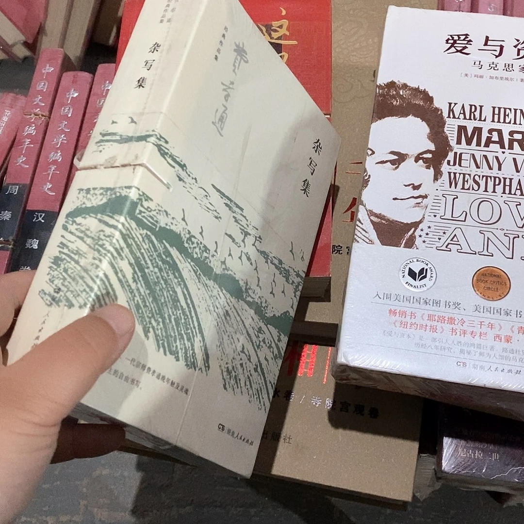 瑕疵锯口  费孝通杂写集5本