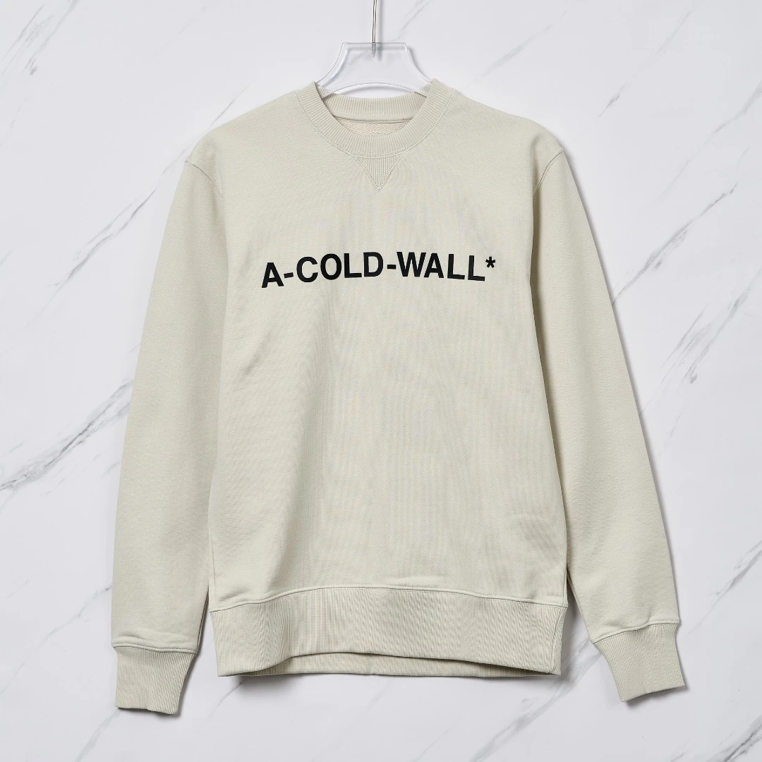 A cold-wall中性字标圆领卫衣/AABU00003