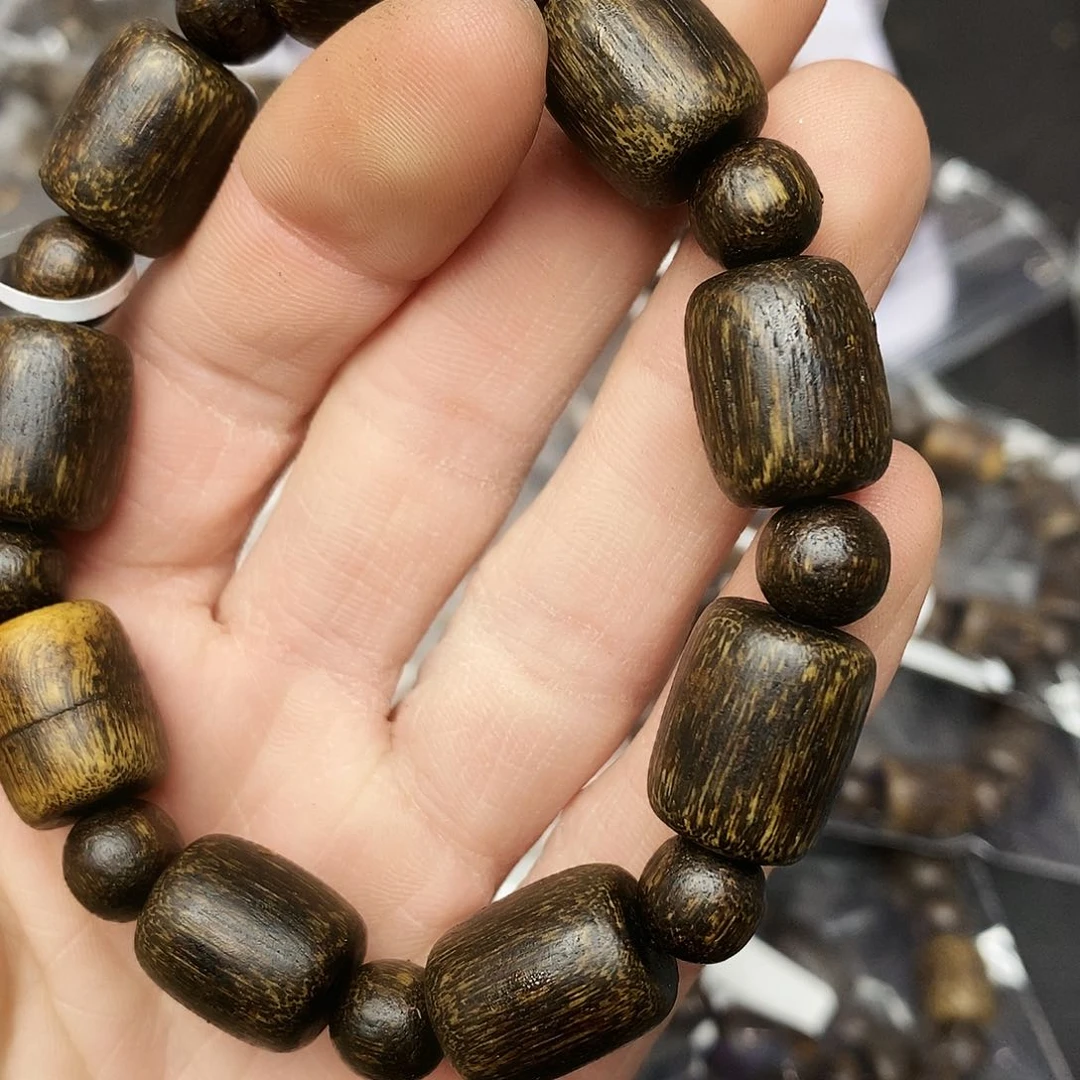 乌木类手串/手链B172虫漏