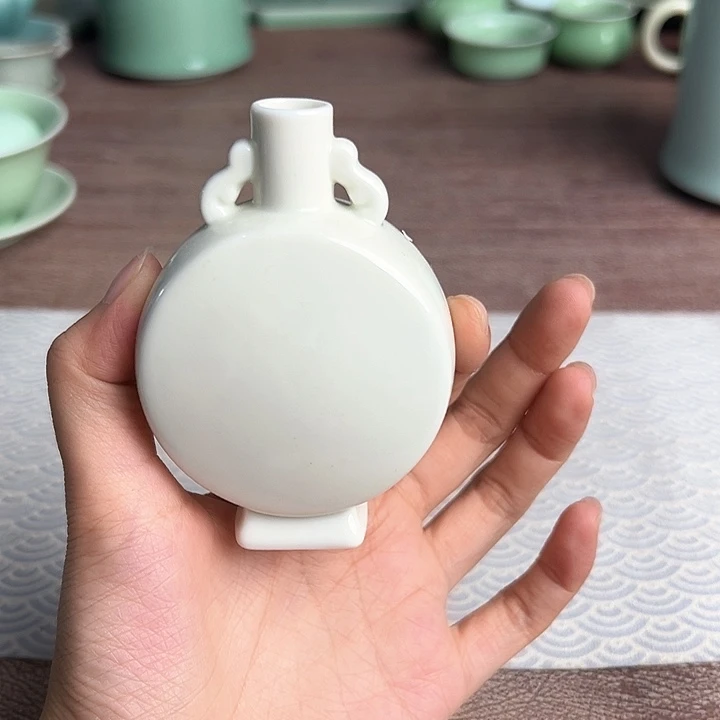 龙泉云间青瓷小米茶器