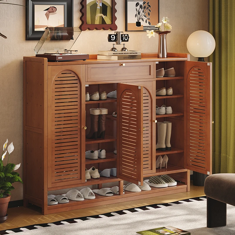 鞋柜门口收纳神器家用多层结实鞋架子极简家具阳台鞋架客厅简约