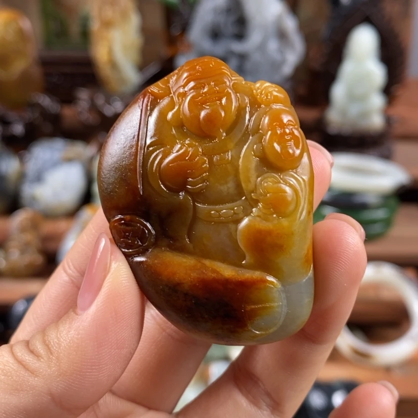 【闪购商品】未镶嵌和田玉挂件旺****?