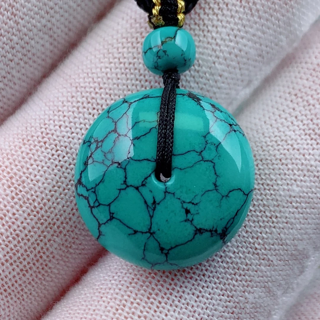 绿松石未镶嵌颈饰19mm