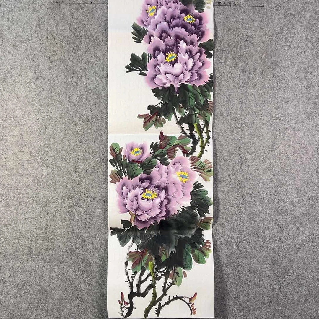 国画364 牡丹之歌传情传人心