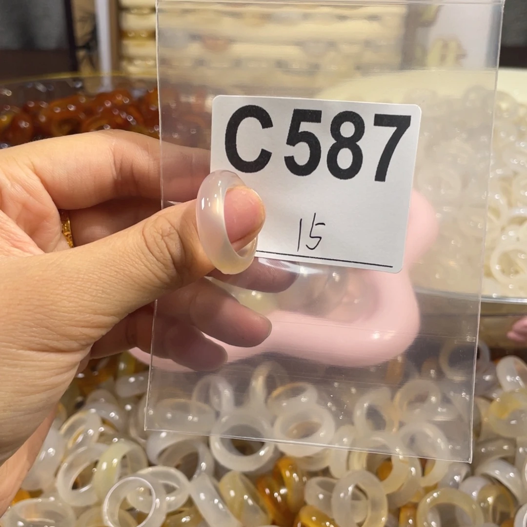 未镶嵌戒指玛瑙/玉髓587