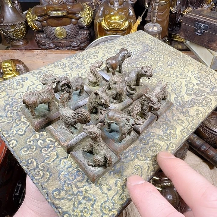 铜材质文玩摆件装饰