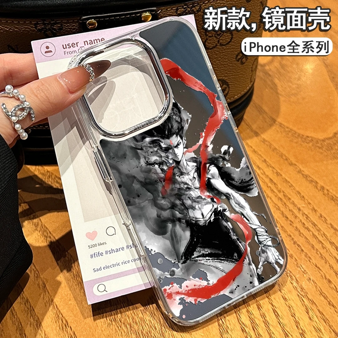 变身哪吒适用苹果16promax手机壳iPhone15镜头全包14pro防摔13/12
