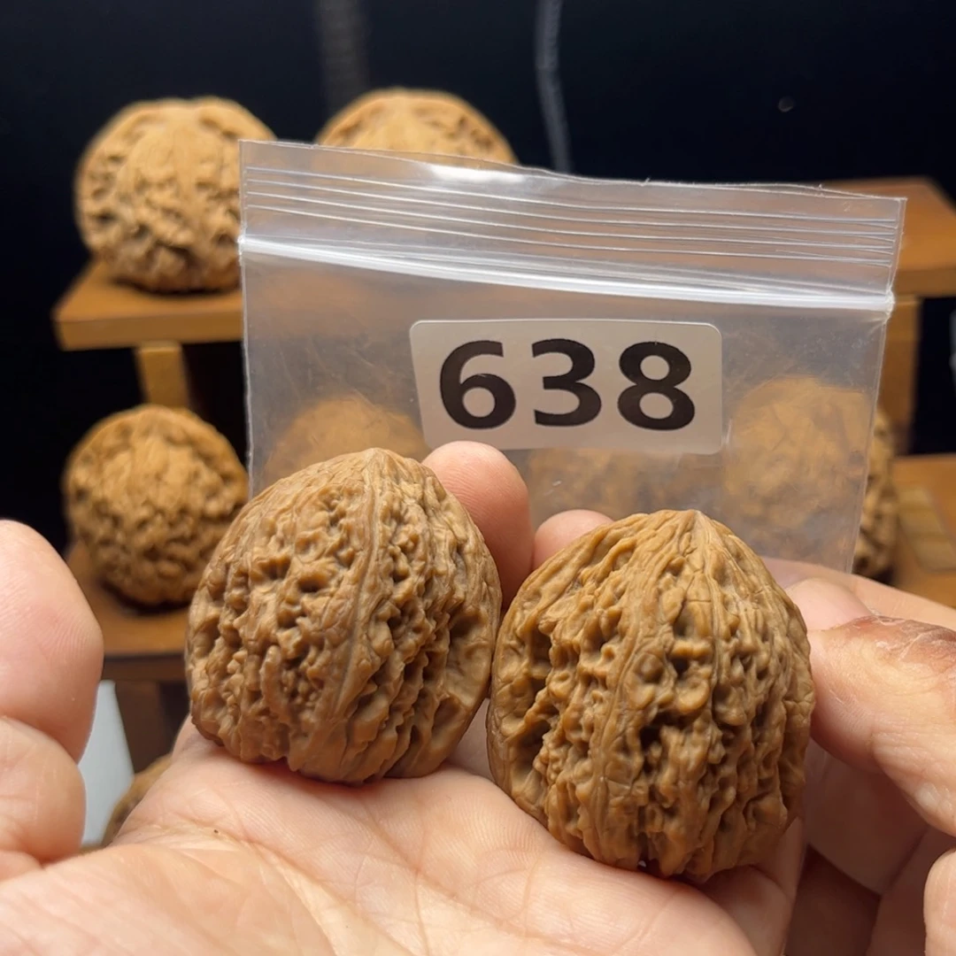 吊坠文玩核桃特***王拉丝凹底37