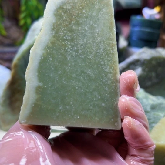 素***雅和田玉（黄玉）未镶嵌挂件