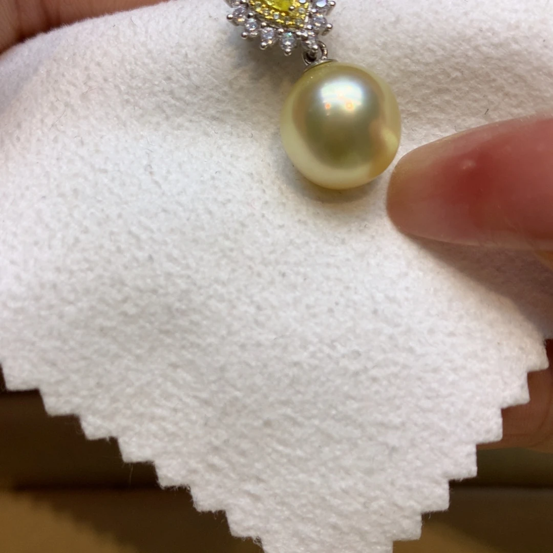 颈饰银S925镶嵌海水珍珠