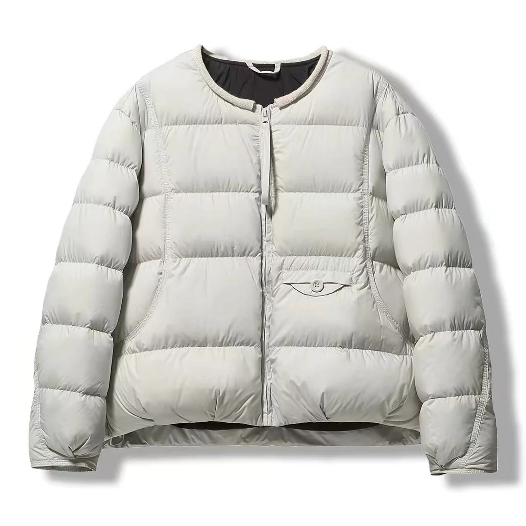 桃子自制 8813 韩版排骨羽绒服