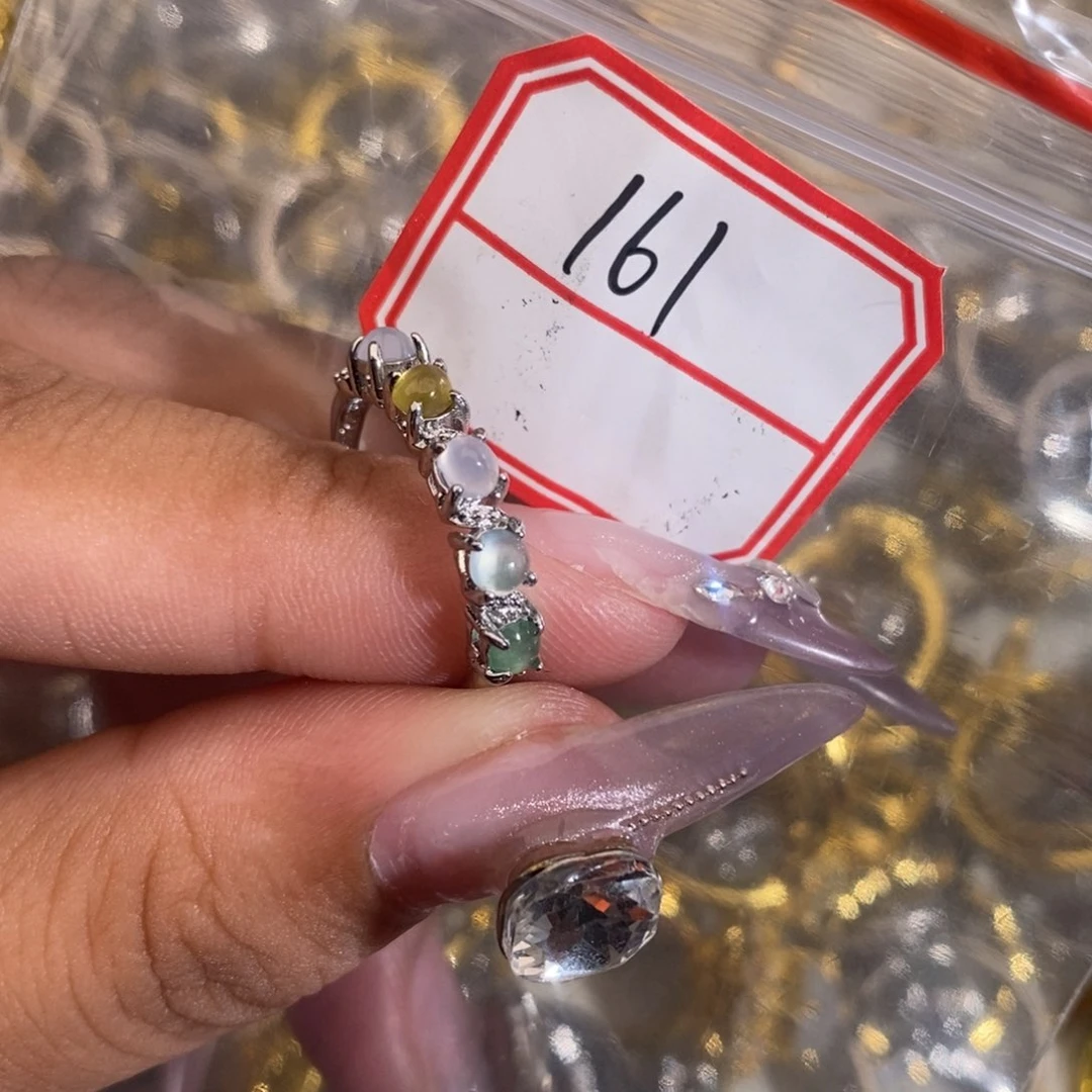 翡翠戒指合金翡翠首饰