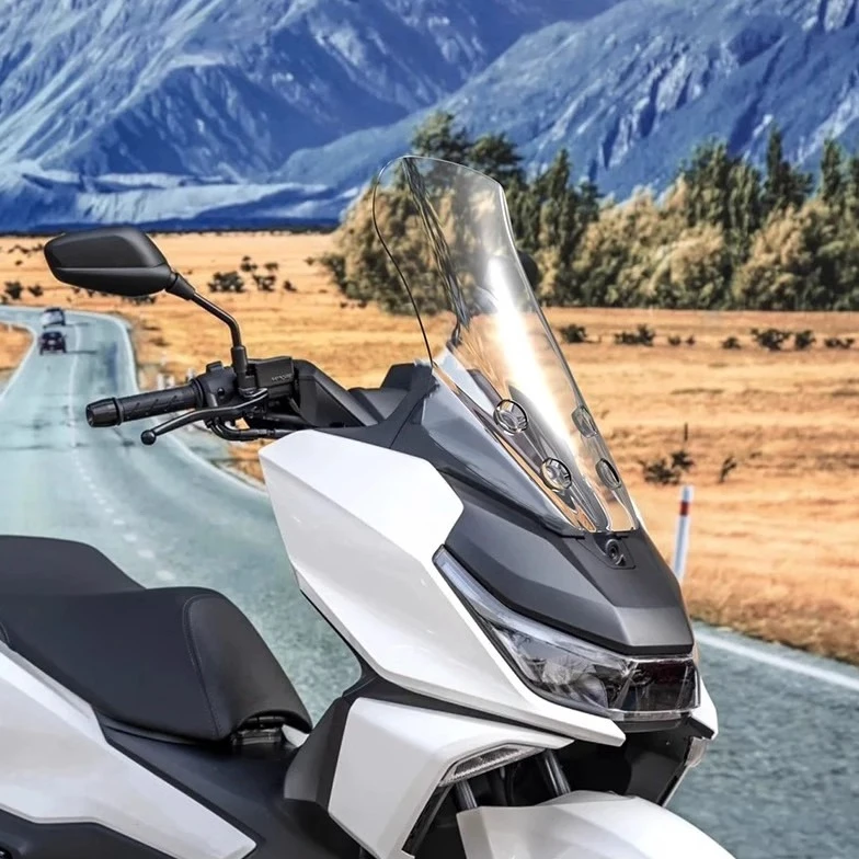 适用于本田NS150GX踏板车风挡改装加高挡风150GX前挡配件挡雨板