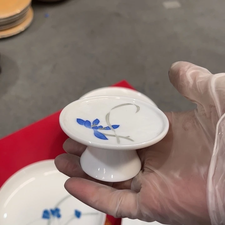 醴陵釉下彩高温瓷器 带款释*