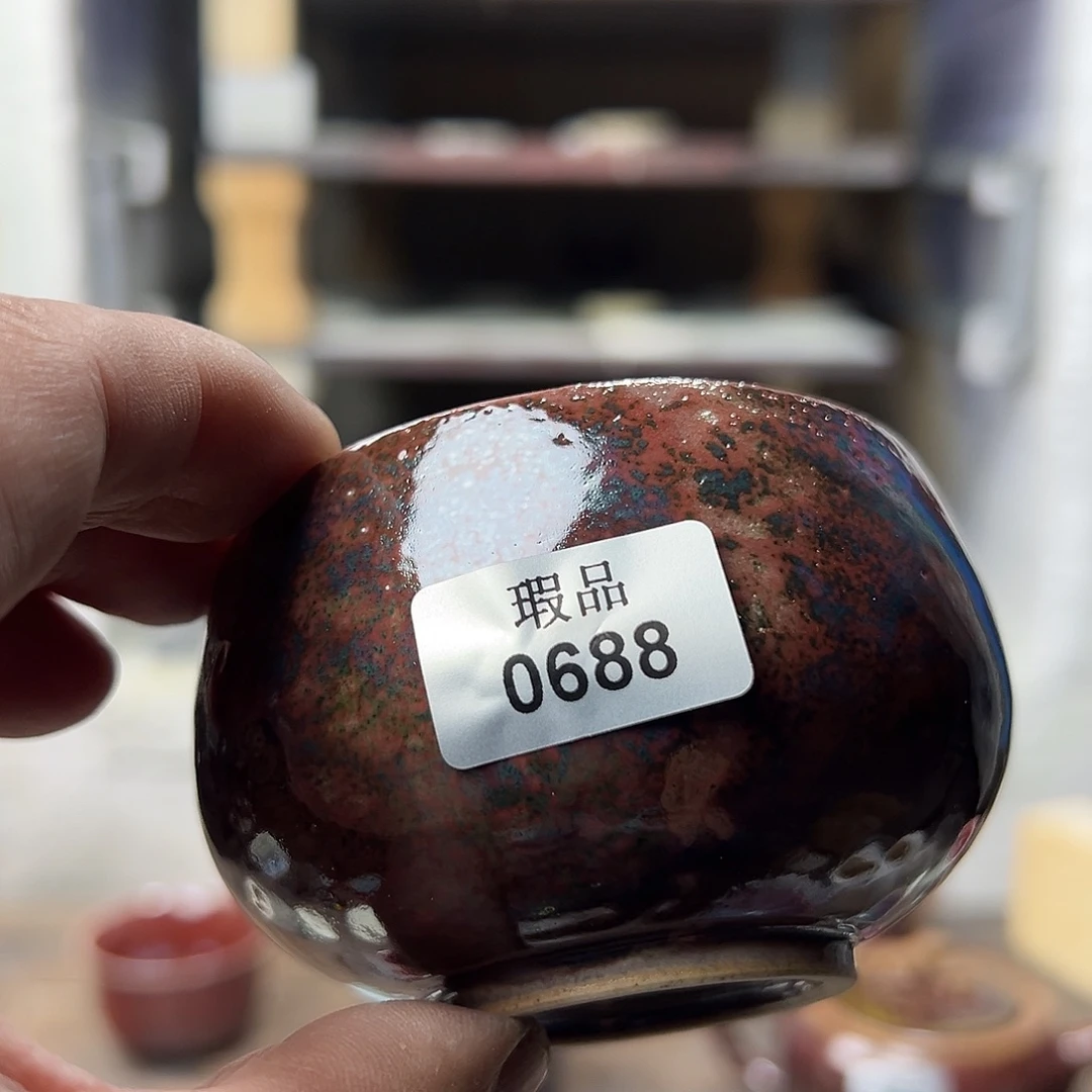 摆件窑口自销原矿钧瓷