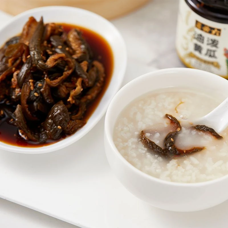 六必居油泼黄瓜酱菜腌黄瓜小黄瓜条早餐开味新老包装随机发