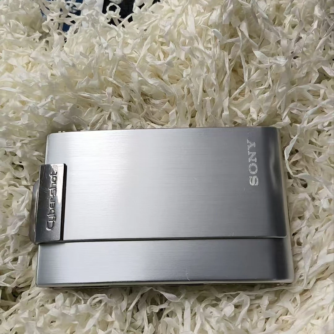 95新 Sony/索尼 索尼T200银色810W像素5倍变焦高清拍照摄影相机