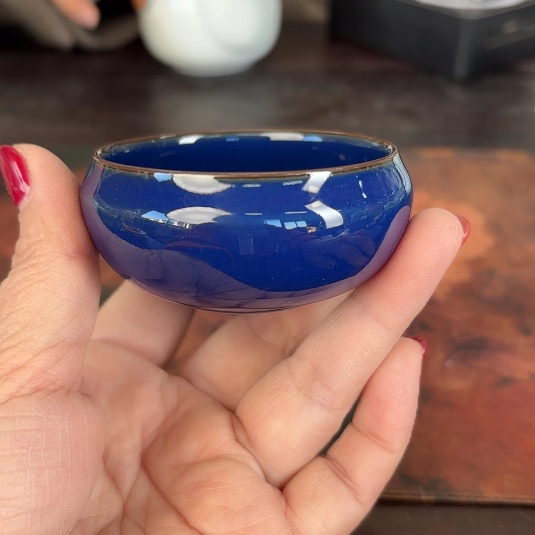 龙泉云间青瓷小米茶器