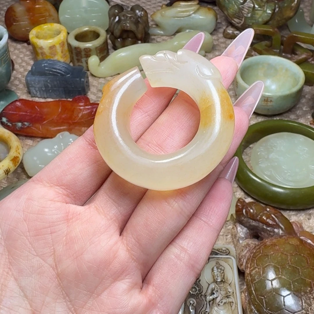 白玉菩提吊坠挂件