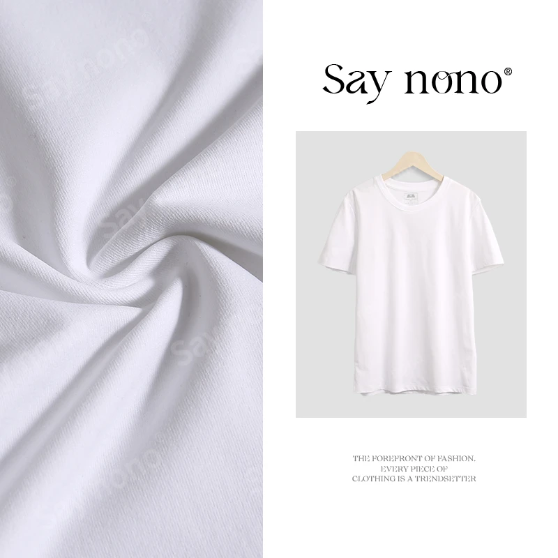 懒猫nono│Saynono 男女同款自带茉莉花香圆领三防T恤/XXSF59188