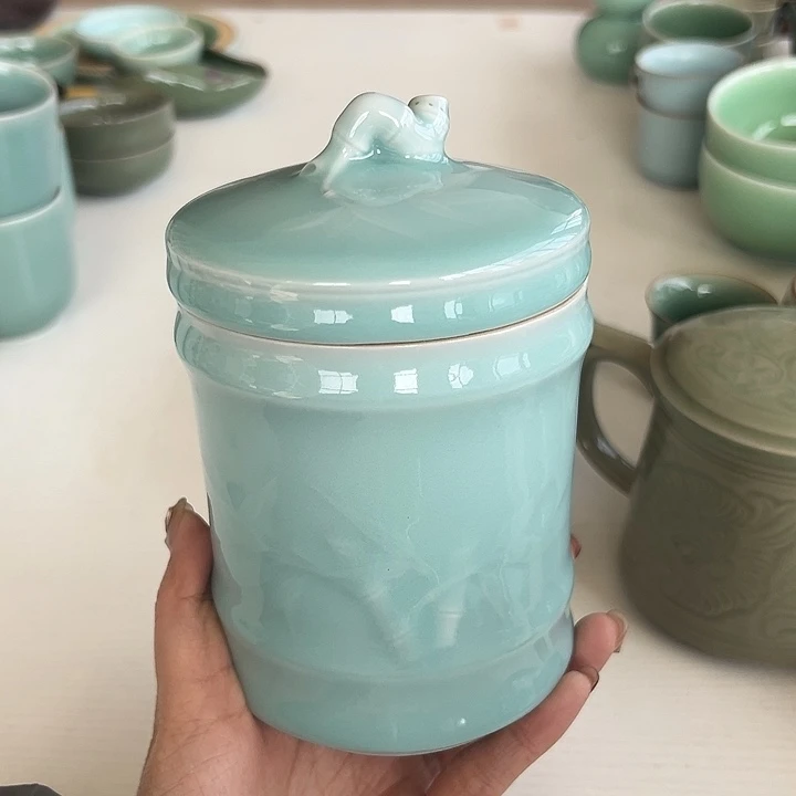 小米茶器龙泉青瓷