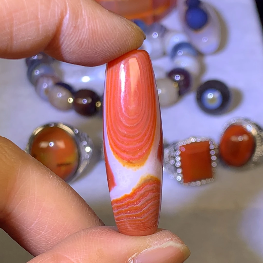 玛瑙/玉髓未镶嵌颈饰