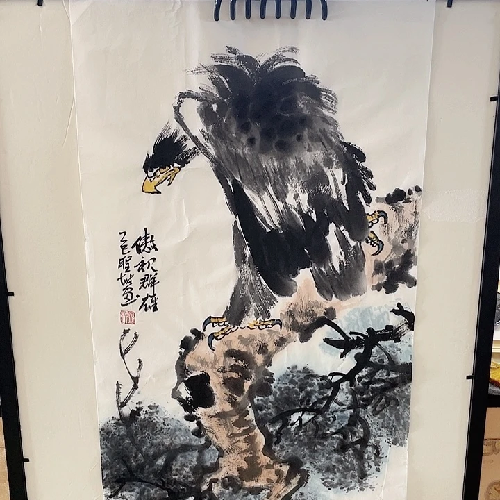 国画张圣敏先生纯手绘作品