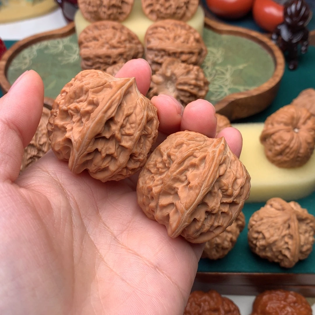 把件文玩核桃芭蕉扇37